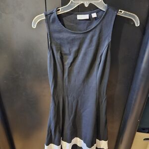 Black and white sleeveless NY&Co Dress